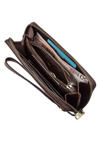 Мужской кожаный клатч 19124 Shvigel (366880629)