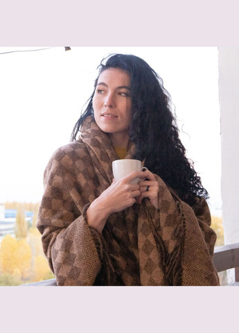 Плед ЕКО-вовна кор.пісок 140x200 см Love You 4480 (315690673)