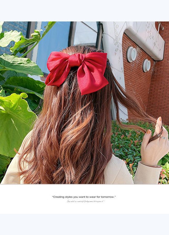 Бант для волосся на затискачі (AN0103364) ANbeauty (365875756)