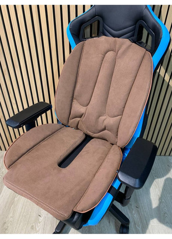 Топовий комплект з натуральної алькантари Ekkoseat 2. Game-12AL-401 Коричневий Ekko Seat (353718709)