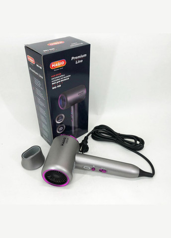 Фен MG-168, Электрофен для волос, Фен для дома, Фен мощный, Фен для головы, Женский фен для волос Magio (364665697)