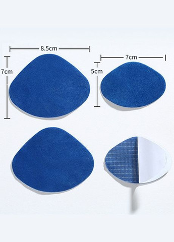 Вкладиші-наклейки для ремонту взуття та реставрації кросівок, протертого взуття велюрові син No Brand (324834211)