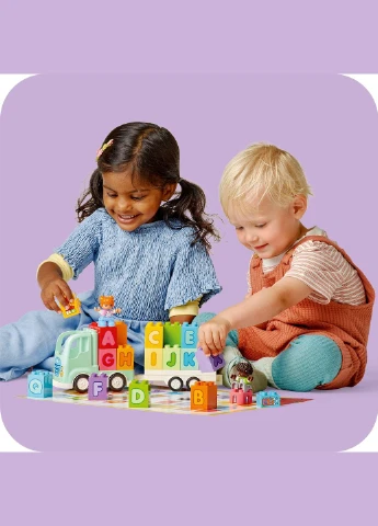 Конструктор DUPLO Вантажівка з абеткою, 36 деталей () Lego 10421 (328402268)