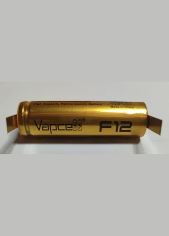 Акумулятор 14500 F12 1250 мА·год 3.6 В розрядний струм 3 А AA з виведеннями VapCell (372013117)