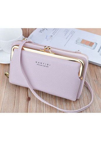 Жіноча сумочка клатч на плече з екошкіри чорна ProDobro (363259819)