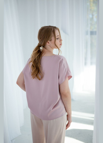 Однотонный шелковый топ «Луиза» Fayna Луіза (294721441)