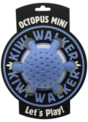 Игрушка для собак Осьминог 13 см Голубая (8596075002787) Kiwi Walker (279570122)