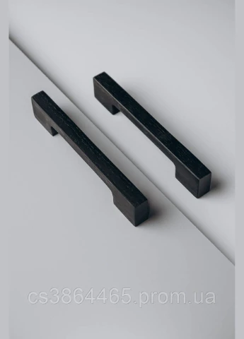 Мебельна ручка з дерева 18,5 см Bridge black No Brand (382603135)