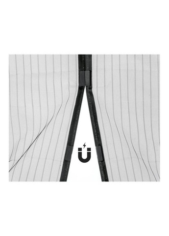 Антимоскітна сітка на двері 100 х 220 см на магнітах, магнітна москітна сітка Livarno home (363043659)