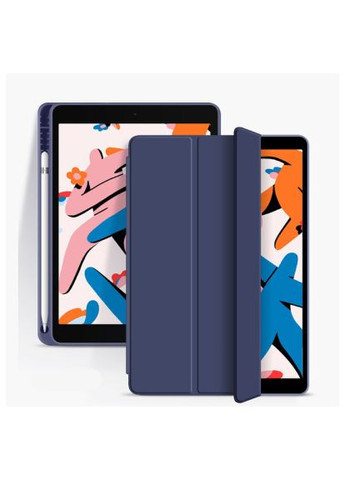 Чохол до планшета Tri Fold Soft TPU mount Apple Pencil Apple iPad Air 5 (2022) 10.9" Deep Blue (708454) BeCover Tri Fold Soft TPU mount Apple Pencil Apple iPad Ai (366694485)