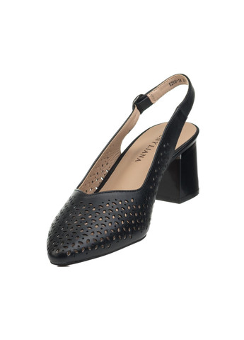 Черные босоножки (1513л) Suny Liana