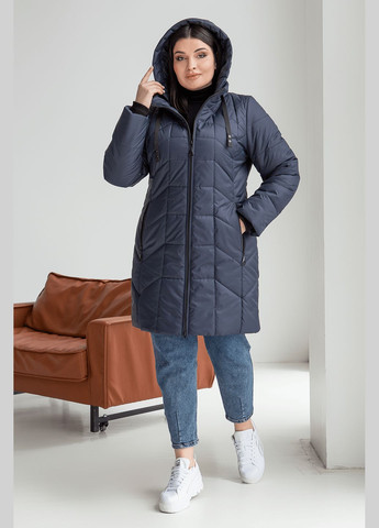 Темно-синяя демисезонная куртка берта (01205-blue48) MioRichi