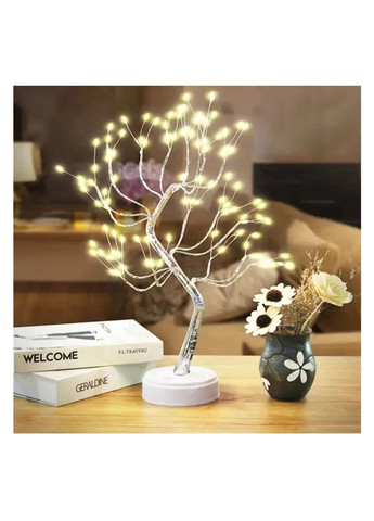 Led нічник на батарейках Дерево Бонсай із теплим світлом No Brand (369656228)