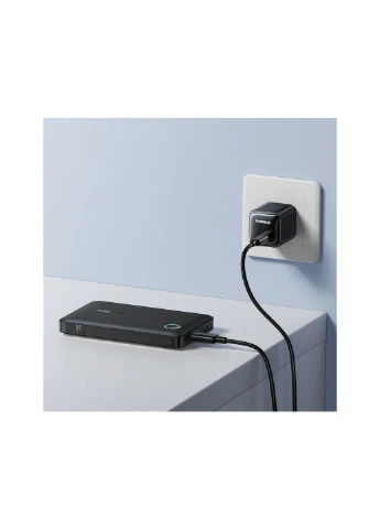 Зовнішній акумулятор Power Bank 10000mAh 15W Cosmic Black (Includes Simple Type-C to Type-C Cable 20V/3A 30cm Baseus EnerFill FP11 (385928845)