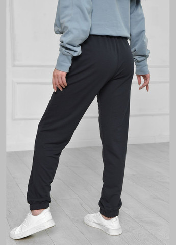 Спортивные штаны женские черного цвета Let's Shop (266901204)