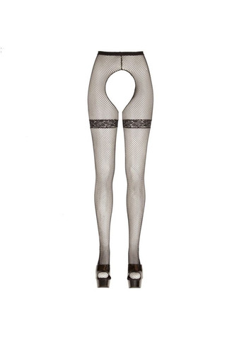 Колготки из сетки с открытой промежностью "net tights M/L" Cottelli Collection (302968528)