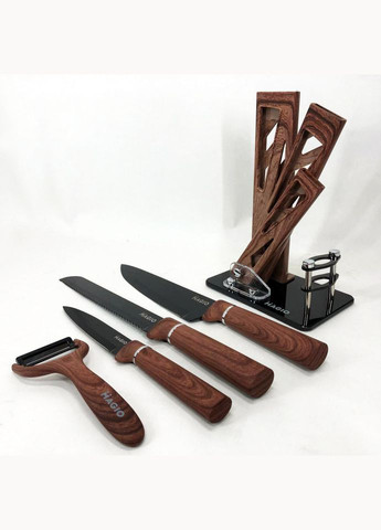 Кухонный нож из стали нержавейки MG-1095 5 предметов, Набор ножей для ZU-739 каждой кухни Magio (349512020)