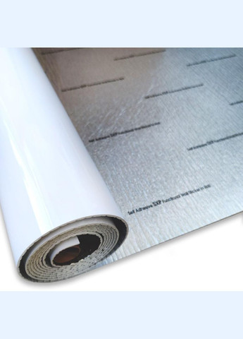 Самоклеюча вінілова плитка в рулоні біла 3000х600х2мм (6003-1-глянець) SW-00001284 Sticker Wall (300241865)