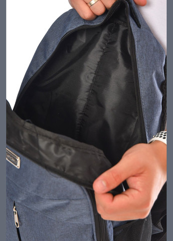 Рюкзак чоловічий спортивний темно-синього кольору Let's Shop (343315896)