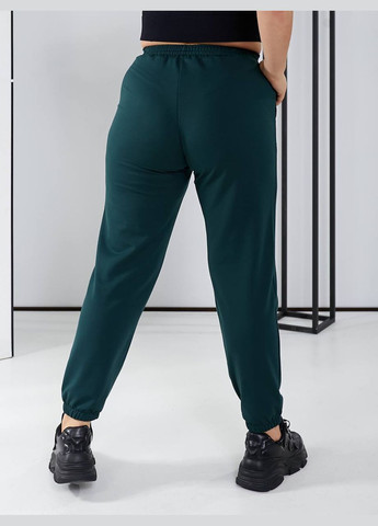 Жіночі штани колір смарагдовий р.50/52 450096 New Trend (282928104)