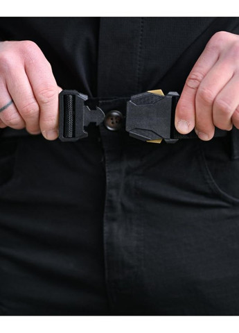 Міські штані карго MONTANA з поясом black No Brand (369926634)