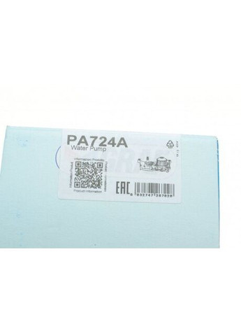 Помпа води Renault Kangoo/Laguna/Megane/Scenic 1.4/1.6 97-08/Logan 14- (20z)(B/B)(8лоп) PA724A UA63 Graf (366275219)