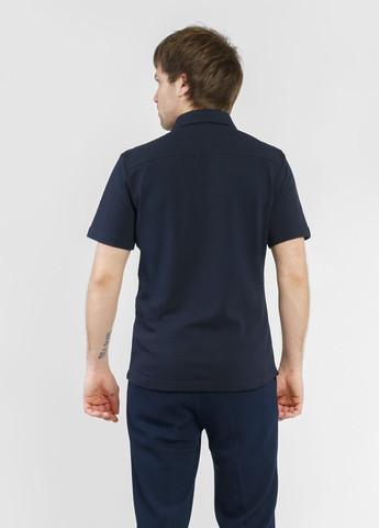 Синяя футболка-поло мужское синее для мужчин Arber