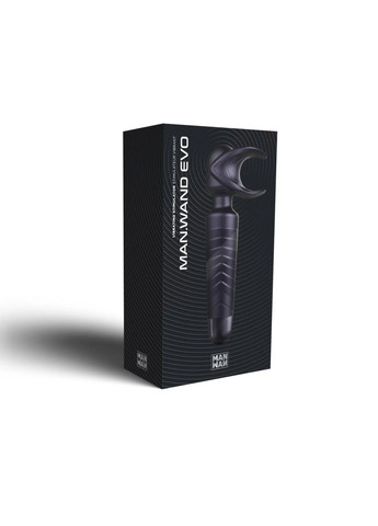Мастурбатор вібромасажер MAN.WAND EVO Black Plum Manwan (317256832)
