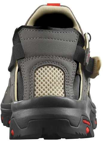 Кросівки TECHAMPHIBIAN 38 10 Pewter/Moth/Fiery red Salomon (329331794)