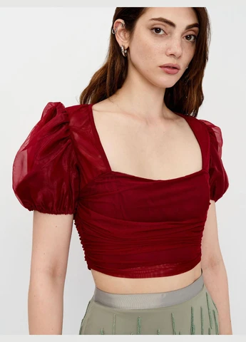 Топ лето,бордовый, Missguided (259271391)