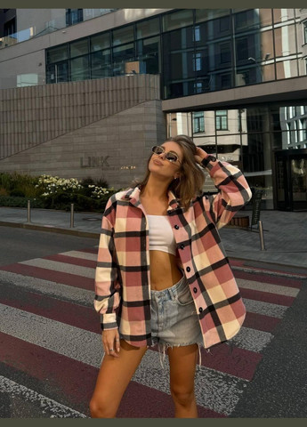 Сорочка жіноча - кашемірова в клітинку JUGO STYLE H № 330 (316582209)