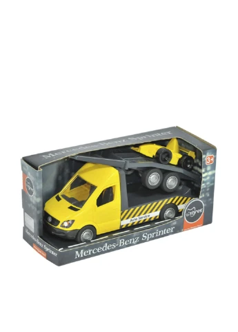 Автомобіль "Mercedes-Benz Sprinter" евакуатор з лафетом колір жовтий CB-00261690 Tigres (314887391)