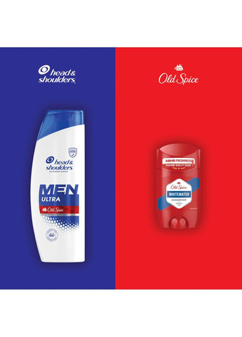 Подарунковий набiр: Шампунь проти лупи Old Spice 330 мл + Твердий дезодорант Old Spice Whitewater 50 мл Head & Shoulders (304485220)