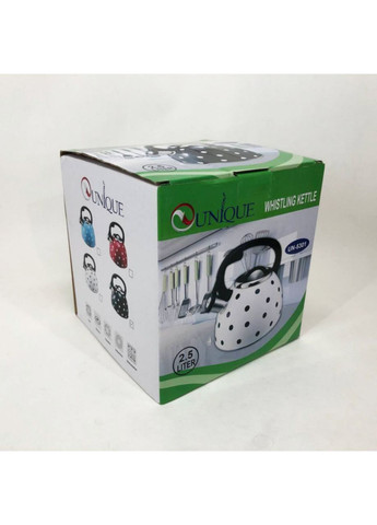 Чайник на 2.5 л из нержавеющей стали со свистком Unique UN-5301 (303835265)