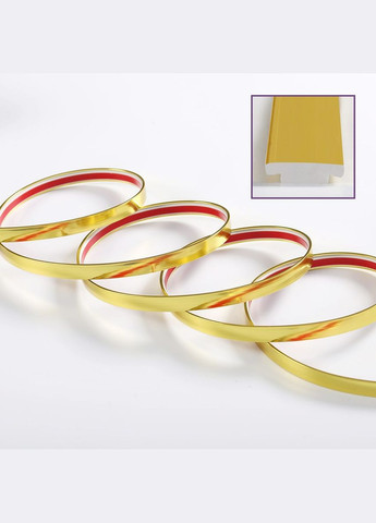 T-образный молдинг 3000х12х4мм Золото SW-00001151 Sticker Wall (315790667)