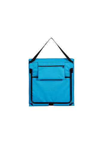 Складний килимок для кемпінгу з спинкою та вбудованою подушкою 161x53x2,5 см синій Crivit (369158091)