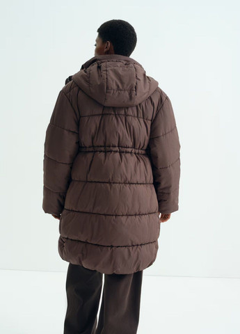 Темно-коричневое демисезонное Пальто H&M