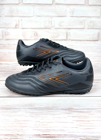 Підліткові сороконіжки темно-сірі низькі для чоловічів спортивні зі штучної шкіри для футболу No Brand (361970599)