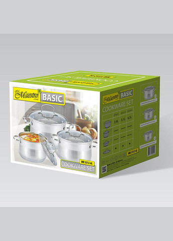 Набор посуды 6 пр 35126L-MR Maestro (316516654)