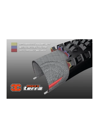 Покришка FOREKASTER 29x2.40 (61х622) TPI-60 Foldable 3CT/EXO+/TR, чорна Maxxis (369139802)