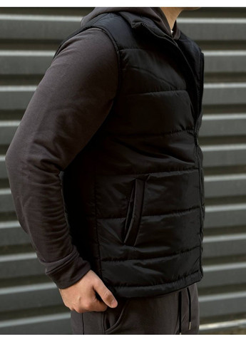 Жилетка чорна з лого принт Under Armour (365730829)