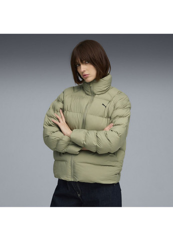 Зелена демісезонна куртка mono jacket women Puma
