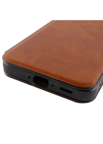 Чехол-книжка для Xiaomi Redmi Note 8 Pro искусственная кожа коричневый с функцией подставки No Brand (402062260)