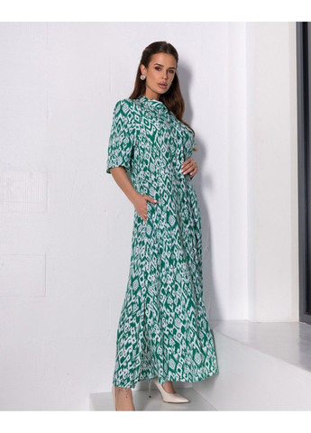 Зелена повсякденний сукні 14659 зелений ISSA PLUS