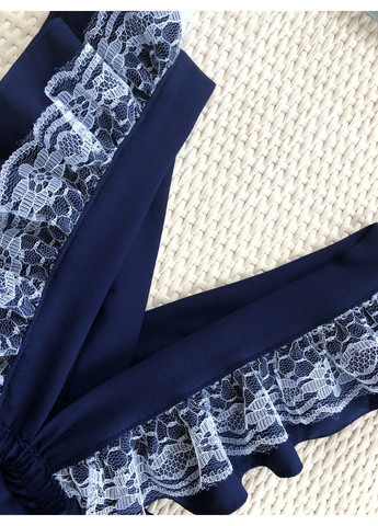 Дитячий шкільний сарафан для дівчинки (00137) Темно-Синій Odri (352308050)