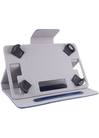 Универсальный кожаный чехол-книжка для планшета (9 10") Синий Epik (372499934)