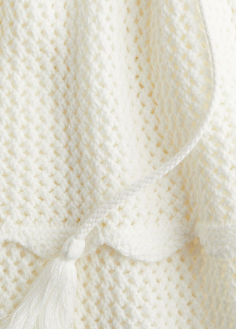 Белая кэжуал однотонная юбка H&M