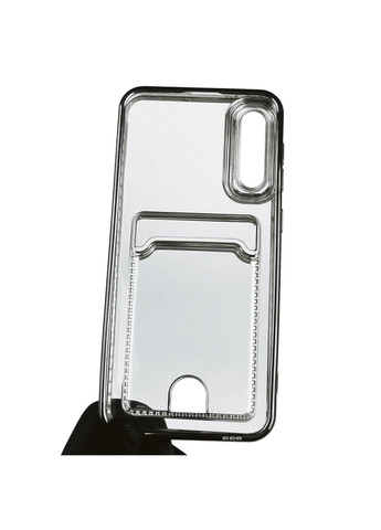 Чохол для Galaxy A30s (SM-A307F) із чорною окантовкою з кишенькою для карток на самсунг а30с чорний Samsung (366019852)