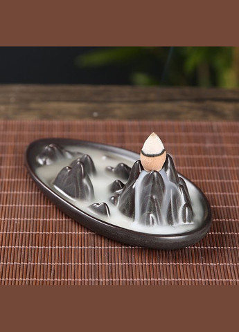 Керамічна підставка для пахощів + 5 арома-конусів "Мікс" No Brand (298573628)