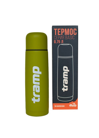 Термос Basic оливковый 0.75 л TRC112-olive Tramp (316618736)